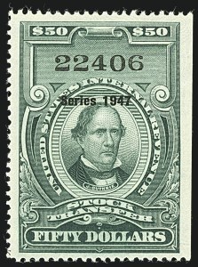 Sale 1110, Lot 1460, Stock Transfer, Cont. (Scott RD227-RD363)