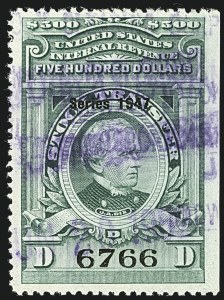 Sale 1110, Lot 1461, Stock Transfer, Cont. (Scott RD227-RD363)