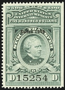 Sale 1110, Lot 1465, Stock Transfer, Cont. (Scott RD227-RD363)