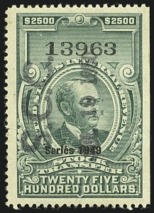 Sale 1110, Lot 1466, Stock Transfer, Cont. (Scott RD227-RD363)