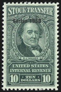 Sale 1110, Lot 1467, Stock Transfer, Cont. (Scott RD227-RD363)