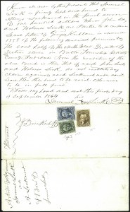 Sale 1110, Lot 1501, U.S. Postage Used as Revenues