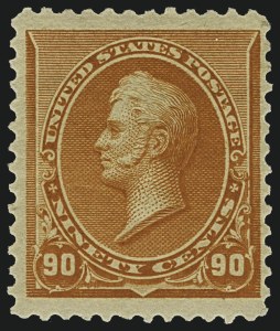 Sale 1111, Lot 119, 1890-93 Issue (Scott 219-229)