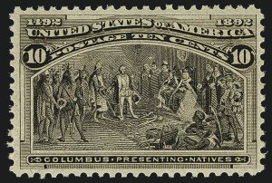 Sale 1111, Lot 121, 1893 Columbian Issue (Scott 230-245)