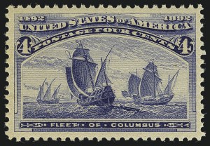 Sale Number 1111, Lot Number 127, 1893 Columbian Issue (Scott 230-245)