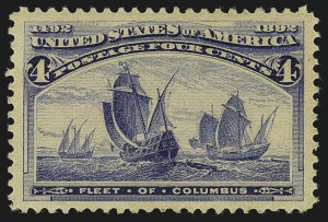 Sale Number 1111, Lot Number 129, 1893 Columbian Issue (Scott 230-245)
