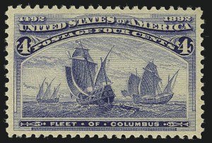 Sale Number 1111, Lot Number 131, 1893 Columbian Issue (Scott 230-245)