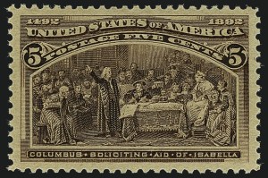 Sale Number 1111, Lot Number 132, 1893 Columbian Issue (Scott 230-245)