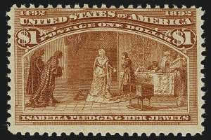 Sale 1111, Lot 142, 1893 Columbian Issue (Scott 230-245)