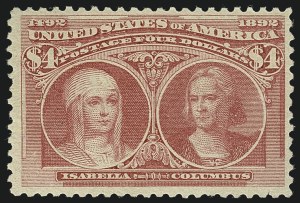 Sale 1111, Lot 154, 1893 Columbian Issue (Scott 230-245)