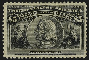 Sale Number 1111, Lot Number 155, 1893 Columbian Issue (Scott 230-245)