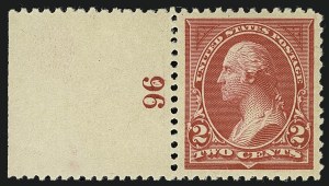 Sale 1111, Lot 163, 1894 Unwatermarked Bureau Issue (Scott 246-263)