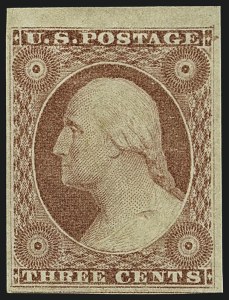 Sale 1111, Lot 18, 1851-56 Issue (Scott 5-17)