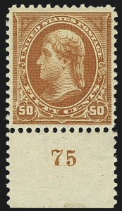 Sale 1111, Lot 181, 1895-1903 Watermarked Bureau Issues (Scott 264-284)
