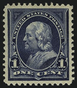 Sale 1111, Lot 183, 1895-1903 Watermarked Bureau Issues (Scott 264-284)