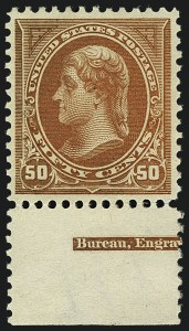 Sale 1111, Lot 189, 1895-1903 Watermarked Bureau Issues (Scott 264-284)