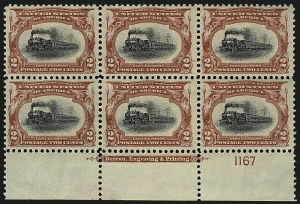 Sale 1111, Lot 223, 1901 Pan-American Issue (Scott 294-299)