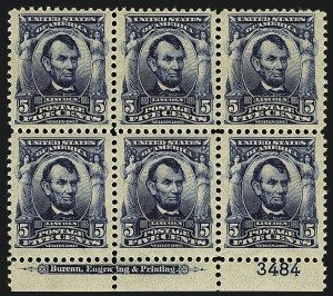 Sale 1111, Lot 235, 1902-08 Issues (Scott 300-320)