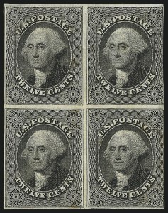 Sale 1111, Lot 24, 1851-56 Issue (Scott 5-17)