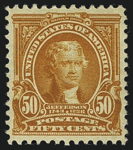 Sale 1111, Lot 243, 1902-08 Issues (Scott 300-320)