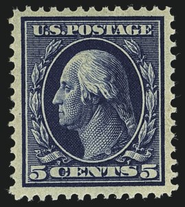 Sale 1111, Lot 273, 1908-10 Washington-Franklin Issues (Scott 331-342)