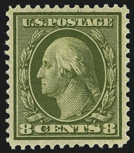 Sale 1111, Lot 277, 1908-10 Washington-Franklin Issues (Scott 331-342)