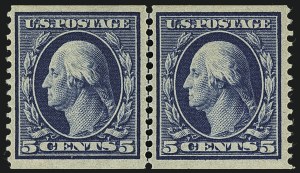 Sale 1111, Lot 309, 1908-10 Washington-Franklin Coils (Scott 348-356)