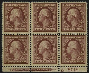 Sale 1111, Lot 315, 1909 Bluish Paper Issue (Scott 357-366)