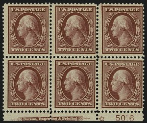 Sale 1111, Lot 316, 1909 Bluish Paper Issue (Scott 357-366)
