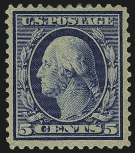 Sale 1111, Lot 320, 1909 Bluish Paper Issue (Scott 357-366)