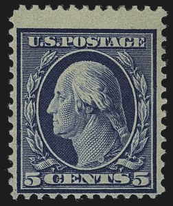 Sale 1111, Lot 321, 1909 Bluish Paper Issue (Scott 357-366)