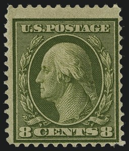 Sale 1111, Lot 324, 1909 Bluish Paper Issue (Scott 357-366)