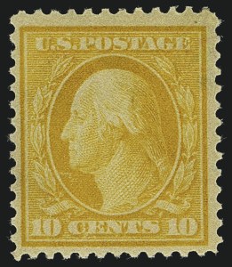 Sale 1111, Lot 327, 1909 Bluish Paper Issue (Scott 357-366)