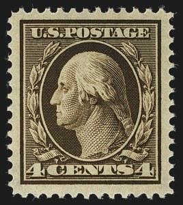 Sale Number 1111, Lot Number 343, 1909 Commem., 1910-13 Washington-Franklin Issues (Scott 367-384)