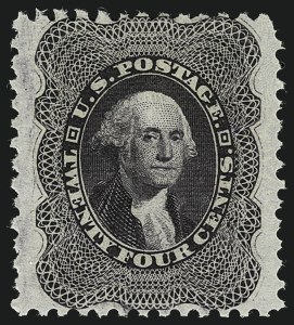 Sale 1111, Lot 35, 1857-60 Issue (Scott 18-39)