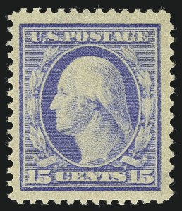 Sale 1111, Lot 354, 1909 Commem., 1910-13 Washington-Franklin Issues (Scott 367-384)