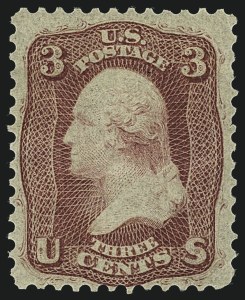 Sale 1111, Lot 36, 1861-66 Issue (Scott 56-78)