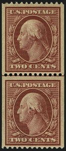 Sale 1111, Lot 361, 1910-13 Washington-Franklin Coils (Scott 385-396)