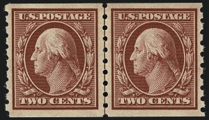 Sale 1111, Lot 368, 1910-13 Washington-Franklin Coils (Scott 385-396)