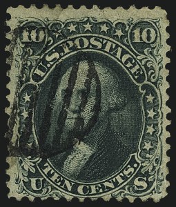 Sale 1111, Lot 37, 1861-66 Issue (Scott 56-78)