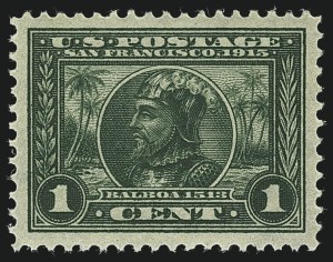 Sale 1111, Lot 378, 1913-15 Panama-Pacific Issue (Scott 397-404)