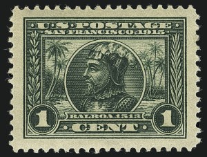 Sale Number 1111, Lot Number 379, 1913-15 Panama-Pacific Issue (Scott 397-404)