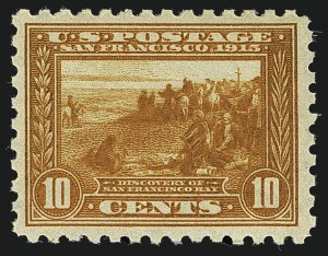 Sale 1111, Lot 399, 1913-15 Panama-Pacific Issue (Scott 397-404)