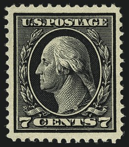 Sale 1111, Lot 401, 1912-14 Washington-Franklin Issue (Scott 405-423)