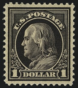 Sale 1111, Lot 425, 1912-14 Washington-Franklin Issue (Scott 405-423)
