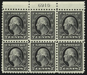 Sale 1111, Lot 438, 1913-15 Washington-Franklin Issues (Scott 424-440)