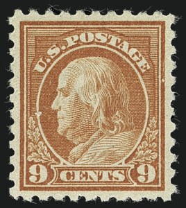 Sale Number 1111, Lot Number 439, 1913-15 Washington-Franklin Issues (Scott 424-440)