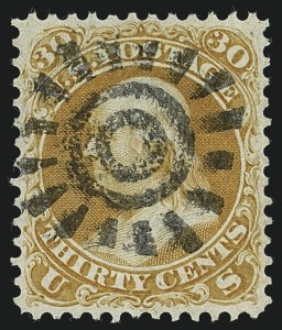 Sale 1111, Lot 44, 1861-66 Issue (Scott 56-78)