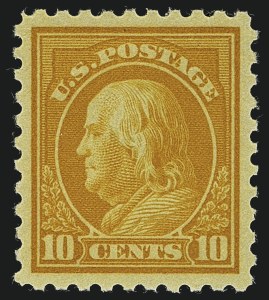 Sale Number 1111, Lot Number 442, 1913-15 Washington-Franklin Issues (Scott 424-440)