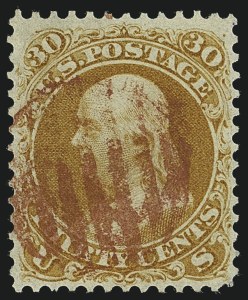Sale 1111, Lot 45, 1861-66 Issue (Scott 56-78)